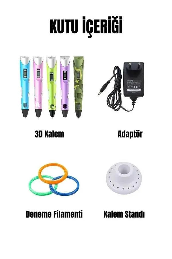 Drawley™ - 3D Yazıcı Tasarım Kalemi