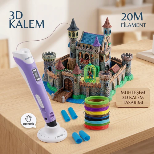 Drawley™ - 3D Yazıcı Tasarım Kalemi